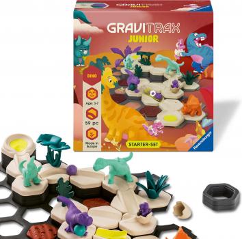 Preview: Ravensburger Kugelbahn GraviTrax Junior Starter-Set S Dino 12020003