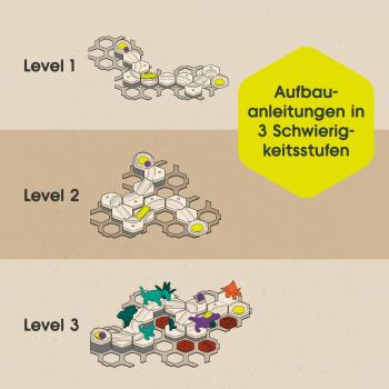 Ravensburger Kugelbahn GraviTrax Junior Starter-Set S Dino 12020003