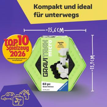 Ravensburger Kugelbahn GraviTrax Micro Gravi Green 12020022