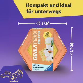 Ravensburger Kugelbahn GraviTrax Micro Candy Orange 12020024