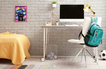 Ravensburger Malen nach Zahlen CREART mit Gips gießen Sternenkatze 12023069