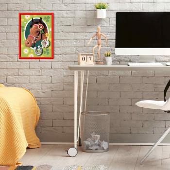 Preview: Ravensburger Malen nach Zahlen CREART mit Gips gießen Pferdeglück 12023070