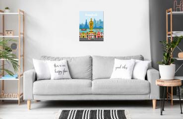 Ravensburger Malen nach Zahlen CREART Trend Serie C Farbenfrohes Bangkok 12023095