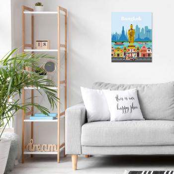 Ravensburger Malen nach Zahlen CREART Trend Serie C Farbenfrohes Bangkok 12023095