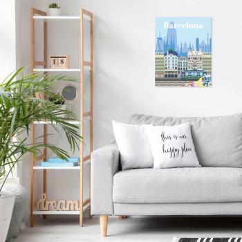 Preview: Ravensburger Malen nach Zahlen CREART Trend Serie C Farbenfrohes Barcelona 12023110