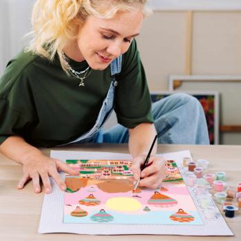 Preview: Ravensburger Malen nach Zahlen CREART CANVAS Collection Leinwand Kappadokien 12023112