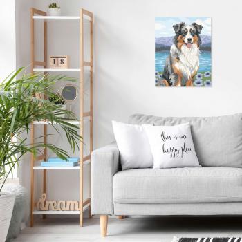 Ravensburger Malen nach Zahlen CREART Trend Serie C Australian Shepherd Merlin 12023114