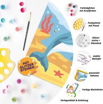 Ravensburger Malen nach Zahlen CREART Sonderserie E Verspielte Delfine 12023115 12023115
