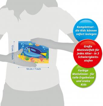 Ravensburger Malen nach Zahlen CREART Sonderserie E Doktorfisch 12023117 12023117