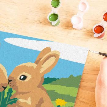 Ravensburger Malen nach Zahlen CREART Serie E Hasenfreunde 12023124 12023124