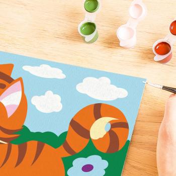 Ravensburger Malen nach Zahlen CREART Serie E Kätzchen im Garten 12023126 12023126