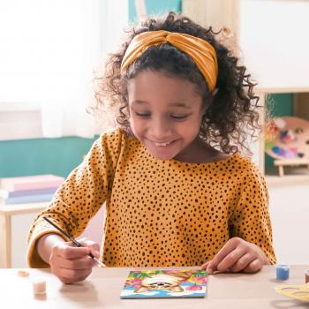 Preview: Ravensburger Malen nach Zahlen CREART Serie D Corgi im Blütenmeer 12023129 12023129