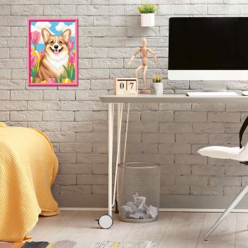 Ravensburger Malen nach Zahlen CREART Serie D Corgi im Blütenmeer 12023129 12023129