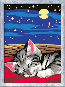 Preview: Ravensburger Malen nach Zahlen CREART Serie D Romantik Katzenträume 12023131 12023131