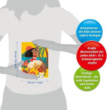 Ravensburger Malen nach Zahlen CREART Serie D Character Disney Vaiana's Abenteuer 12023132