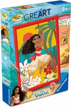 Preview: Ravensburger Malen nach Zahlen CREART Serie D Character Disney Vaiana's Abenteuer 12023132