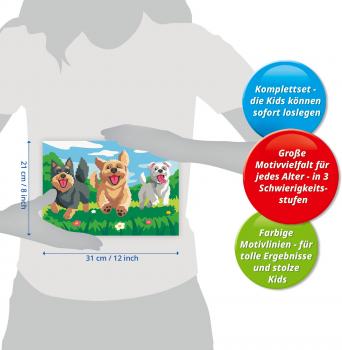 Ravensburger Malen nach Zahlen CREART Serie C Pfotenfreunde 12023135 12023135