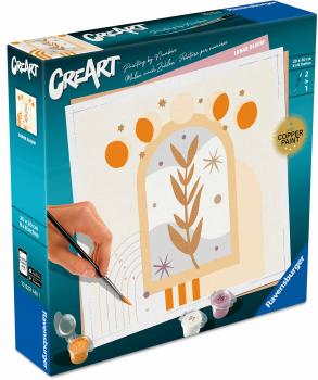 Preview: Ravensburger Malen nach Zahlen CREART Trend Serie Quadratisch Adults Trend Mondblüte 12023143