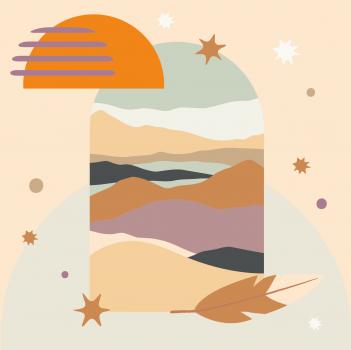 Preview: Ravensburger Malen nach Zahlen CREART Trend Serie Quadratisch Adults Trend Boho 12023144