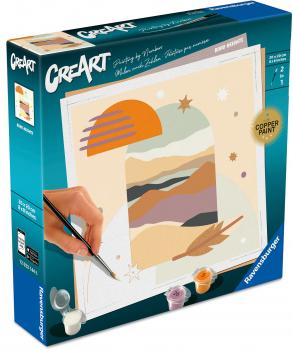 Preview: Ravensburger Malen nach Zahlen CREART Trend Serie Quadratisch Adults Trend Boho 12023144