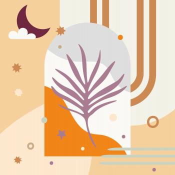 Preview: Ravensburger Malen nach Zahlen CREART Trend Serie Quadratisch Adults Trend Farn 12023145