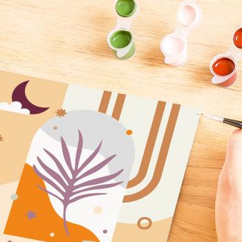 Ravensburger Malen nach Zahlen CREART Trend Serie Quadratisch Adults Trend Farn 12023145