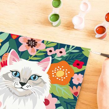 Ravensburger Malen nach Zahlen CREART Trend Serie C Samtpfote 12023146