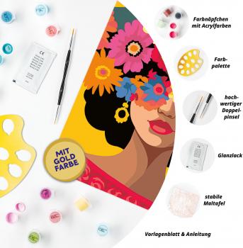 Ravensburger Malen nach Zahlen CREART Trend Serie C Blühende Schönheit 12023147