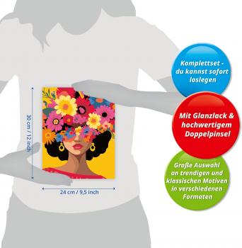 Ravensburger Malen nach Zahlen CREART Trend Serie C Blühende Schönheit 12023147