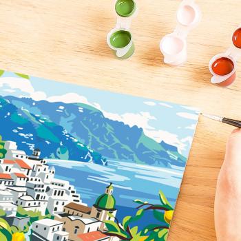 Ravensburger Malen nach Zahlen CREART Premium Serie B Adults Premium Amalfiküste 12023149 12023149