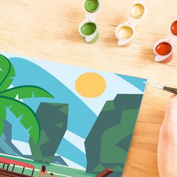Ravensburger Malen nach Zahlen CREART Premium Serie B Adults Premium Phuket 12023150 12023150