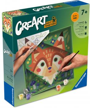 Preview: Ravensburger Malen nach Zahlen CREART Do it together Fuchs 12023152