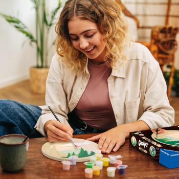 Preview: Ravensburger Malen nach Zahlen CREART Wooden Stille Natur 12023156