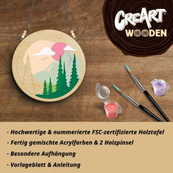 Ravensburger Malen nach Zahlen CREART Wooden Stille Natur 12023156