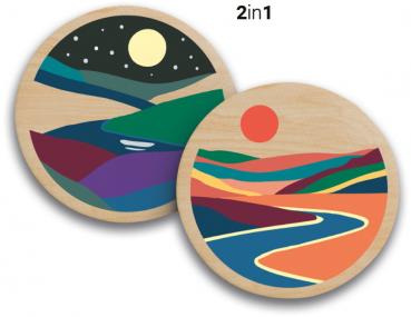 Preview: Ravensburger Malen nach Zahlen CREART Wooden Fluss der Natur 12023157