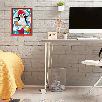 Preview: Ravensburger Malen nach Zahlen CREART mit Gips gießen Fröhlicher Pinguin 12023159