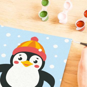Ravensburger Malen nach Zahlen CREART Serie F Pinguin im Schnee 12023168 12023168
