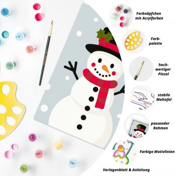 Ravensburger Malen nach Zahlen CREART Serie F Schneemann Snowy 12023169 12023169