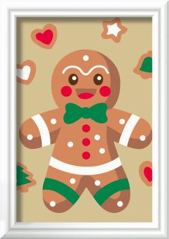 Preview: Ravensburger Malen nach Zahlen CREART Serie F Lebkuchenmann 12023170 12023170