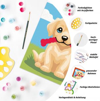 Ravensburger Malen nach Zahlen CREART Serie E Spielende Hunde 12023175 12023175