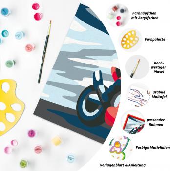 Ravensburger Malen nach Zahlen CREART Serie E Motorradfahrer 12023176 12023176