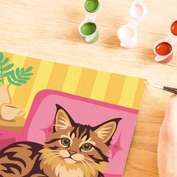 Ravensburger Malen nach Zahlen CREART Serie E Maine-Coon-Kätzchen 12023178 12023178