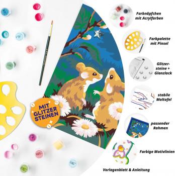 Ravensburger Malen nach Zahlen CREART Sonderserie E Sternenklare Mäusenacht 12023179 12023179