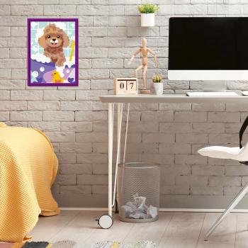 Preview: Ravensburger Malen nach Zahlen CREART Serie D Badender Pudel 12023181 12023181