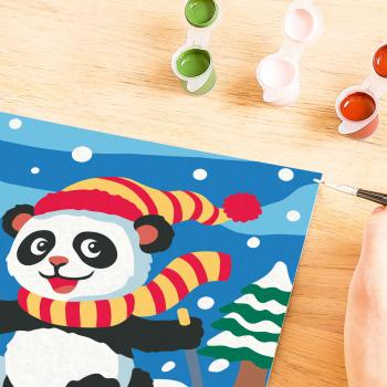 Ravensburger Malen nach Zahlen CREART Serie D Skifahrender Panda 12023184 12023184