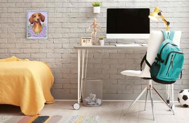 Ravensburger Malen nach Zahlen CREART Serie D Romantik Dackel Lilac 12023185 12023185