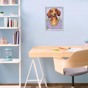 Preview: Ravensburger Malen nach Zahlen CREART Serie D Romantik Dackel Lilac 12023185 12023185