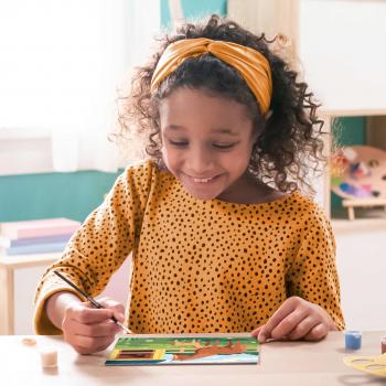 Preview: Ravensburger Malen nach Zahlen CREART Serie D Pferde Pferdemama und Fohlen 12023187 12023187