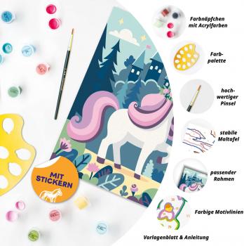 Ravensburger Malen nach Zahlen CREART Serie D Pferde Einhorn Aurora 12023188 12023188