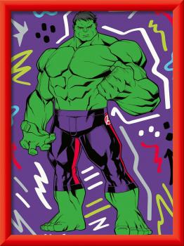 Preview: Ravensburger Malen nach Zahlen CREART Serie D Character Hulk Smash 12023189
